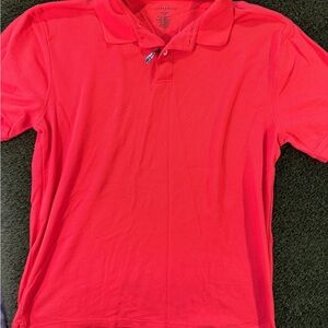 Saddlebred Men's Bright Coral Polo Shirt